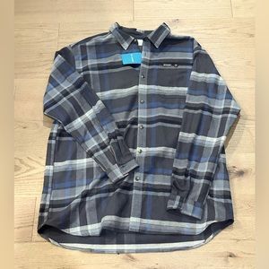 🌟NWT🌟 Columbia Pitchstone Heavyweight Long-Sleeve Flannel Shirt for Men